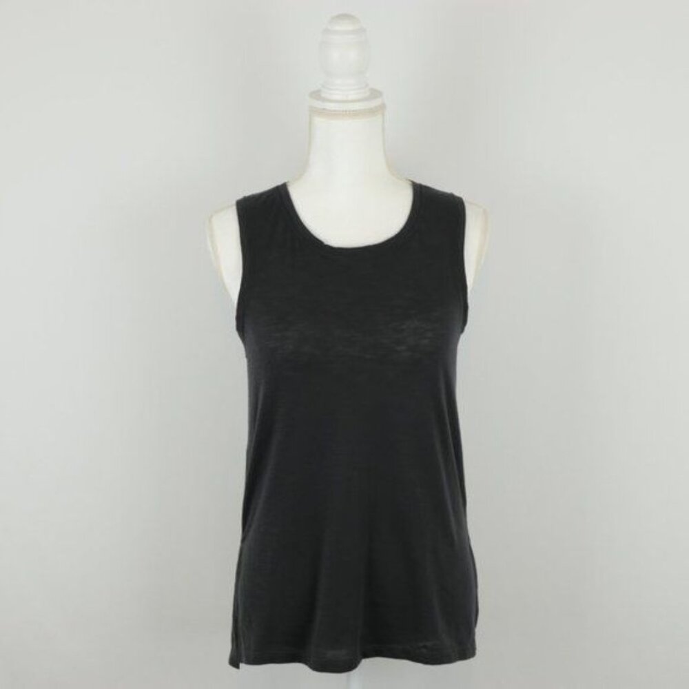 Mountain Hardwear Women's Small Gray Knit Vented Scoop Neck Tank Top
